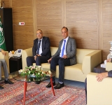 معالي وزير الثقافة في دولة فلسطين يؤدي زيارة لمعالي مدير عام الألكسو