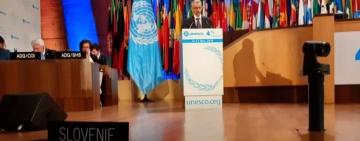 مدير عام الألكسو في مؤتمر عام اليونسكو: تحييد التراث الثقافي الإنساني عن الصراعات والنزاعات