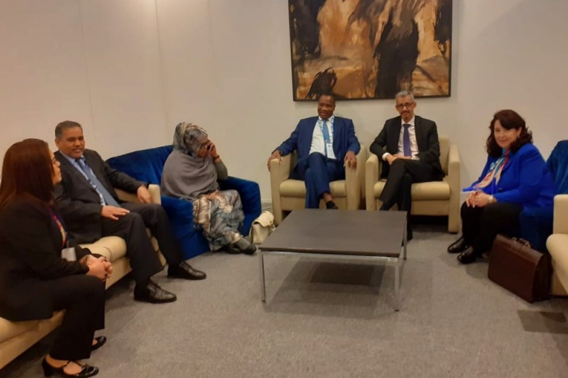 مدير عام الألكسو يلتقي وزير الثقافة الموريتاني