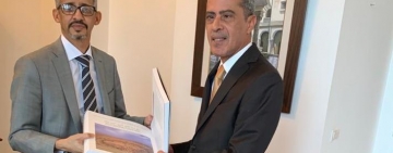 المدير العام يؤدي زيارة مجاملة إلى سفير الجمهورية الجزائرية الديمقراطية الشعبية  