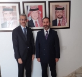 المدير العام يؤدي زيارة مجاملة إلى سفير المملكة الأردنية الهاشمية