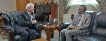  وزير التعليم العالي الأردني يستقبل مدير عام الألكسو