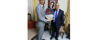 مدير عام الألكسو يستقبل من قبل وزير الثقافة بالمملكة الأردنية الهاشمية