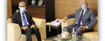 الأمين العام المساعد رئيس مركز تونس يؤدي زيارة مجاملة إلى مدير عام الألكسو