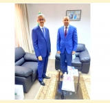 مدير عام الألكسو يؤدي زيارة مجاملة إلى سفير الجمهورية  الإسلامية الموريتانية لدى الجمهورية التونسية