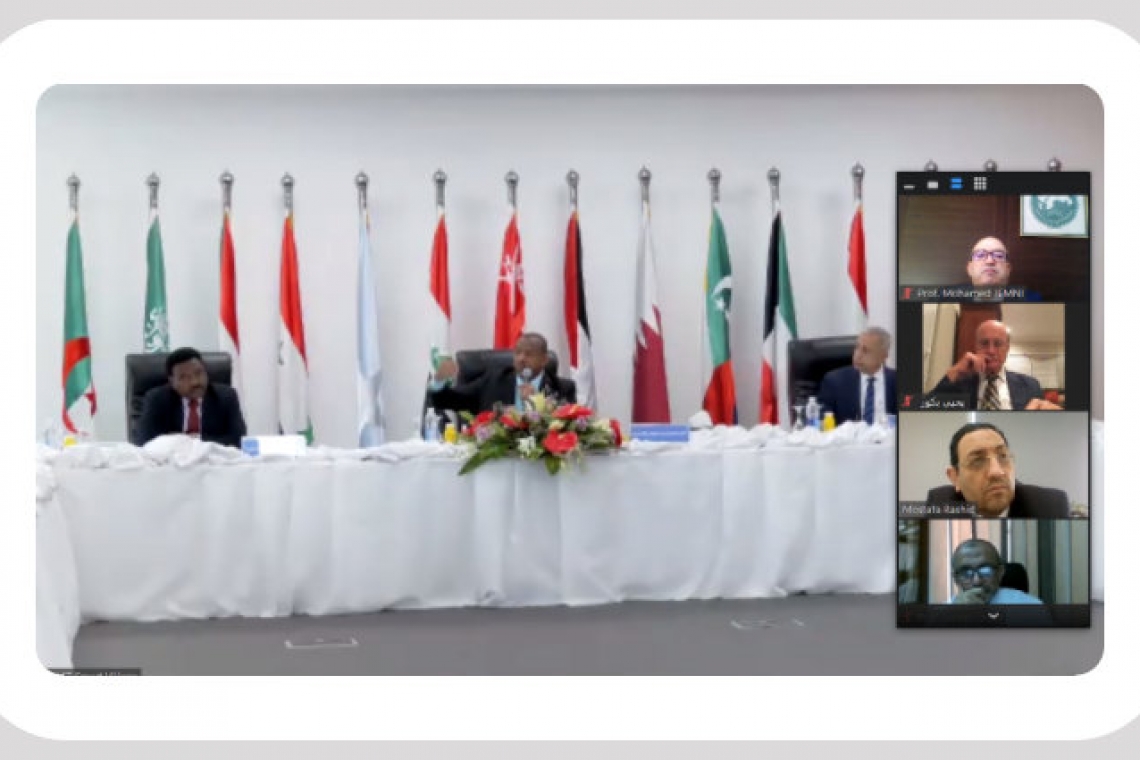 ALECSO participates in Arab League General-Secretariat meeting on the Establishment of an Arab Observatory to Counter Crises, Disasters and Emergencies