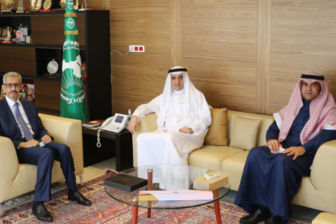  ALECSO Director-General receives Saudi Ambassador to Tunisia