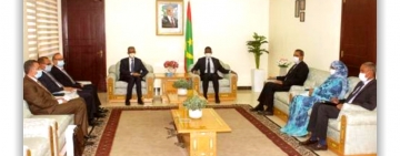 الوزير الأول بالجمهورية الإسلامية الموريتانية  يستقبل معالي المدير العام للمنظمة