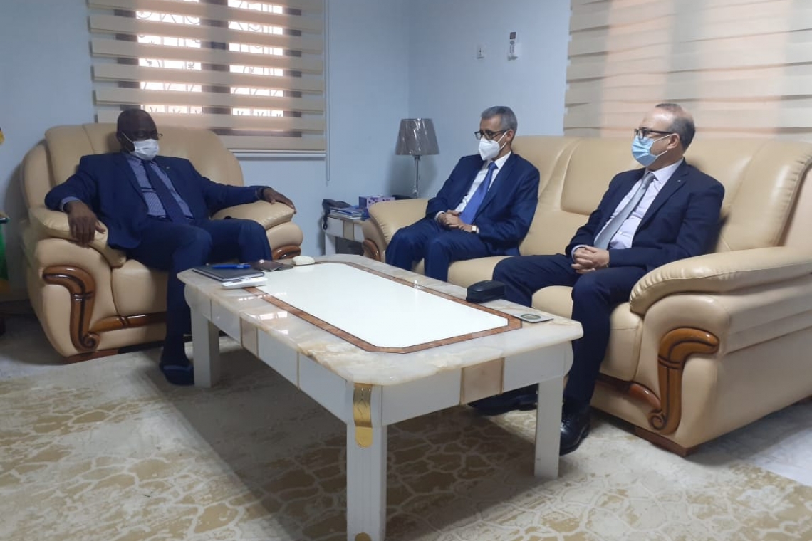 Mauritania’s Minister of Higher Education, Scientific Research and Information and Communication Technologies receives ALECSO Director-General