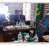 رئيسة جهة نواكشوط  تستقبل معالي المدير العام 