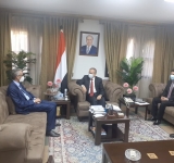 مدير عام  الألكسو يقابل وزير التعليم العالي والبحث العلمي بالجمهورية اليمنية