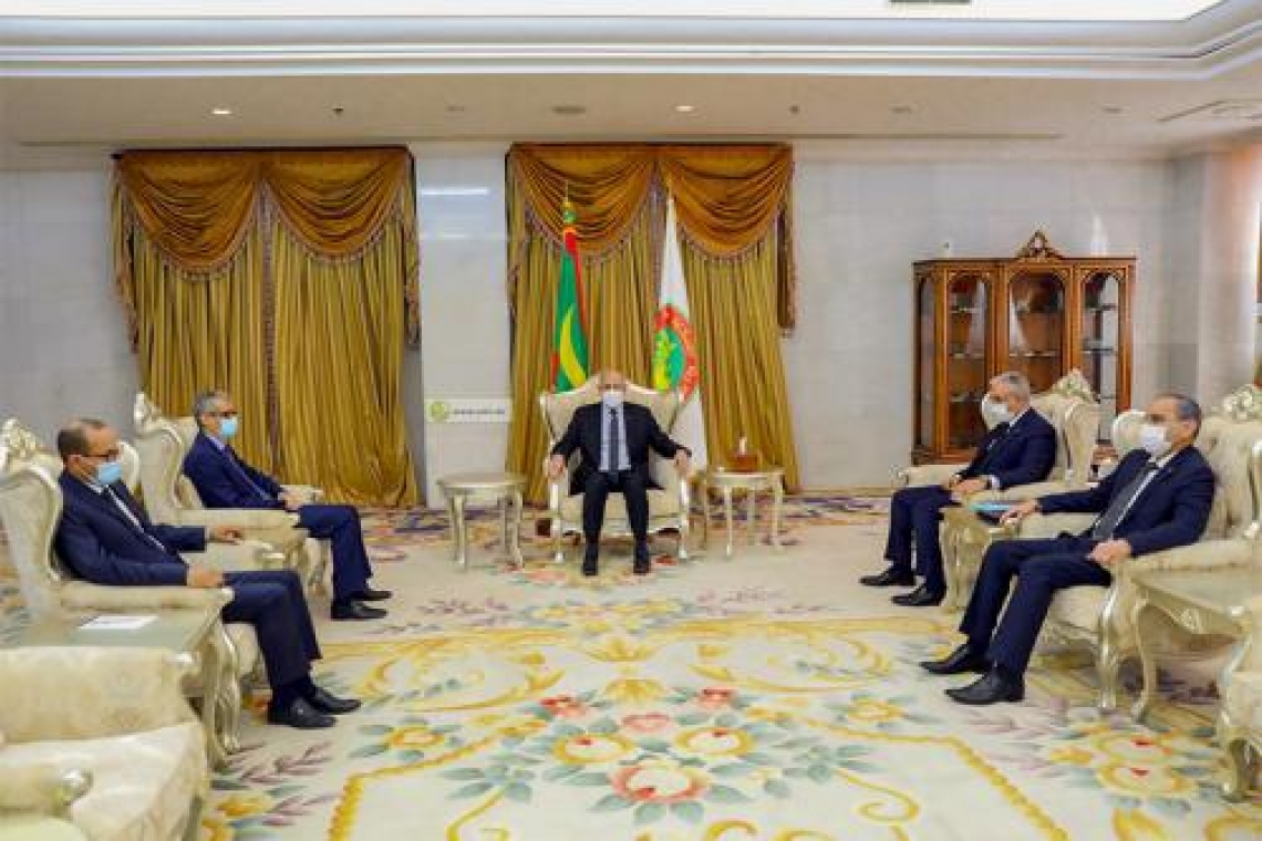 Mauritanian President receives Director-General of ALECSO