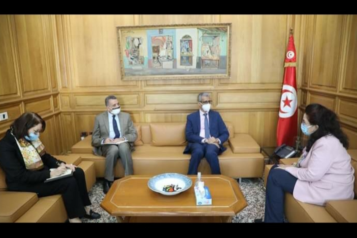 Tunisian Minister of Cultural Affairs receives Director-General of ALECSO