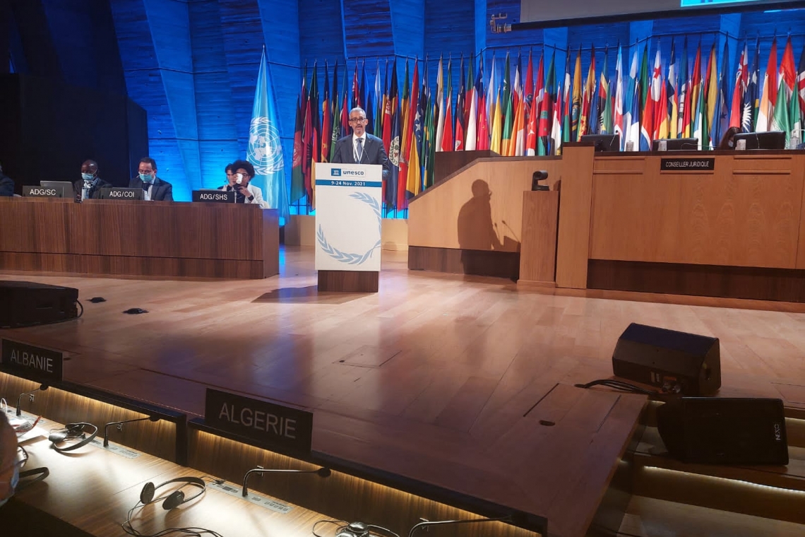  ALECSO Director-General participates in   41st session of UNESCO General Conference
