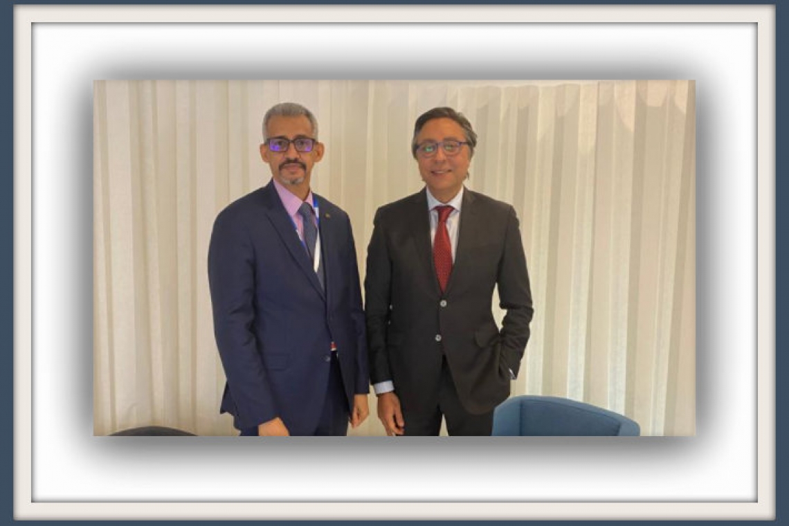مدير عام الالكسو يلتقي السفير  المندوب الدائم  للمملكة المغربية لدى اليونسكو .