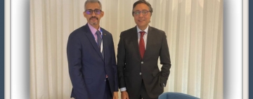 مدير عام الالكسو يلتقي السفير  المندوب الدائم  للمملكة المغربية لدى اليونسكو .
