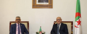 وزير التكوين والتعليم المهنيين  بالجمهورية الجزائرية يستقبل المدير العام