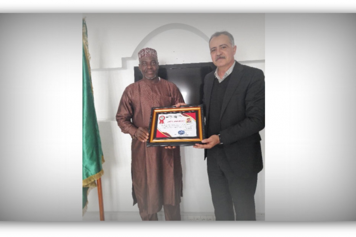 Director of Nigerian Center for Arabic Research   pays visit to the Arabization Coordination Bureau