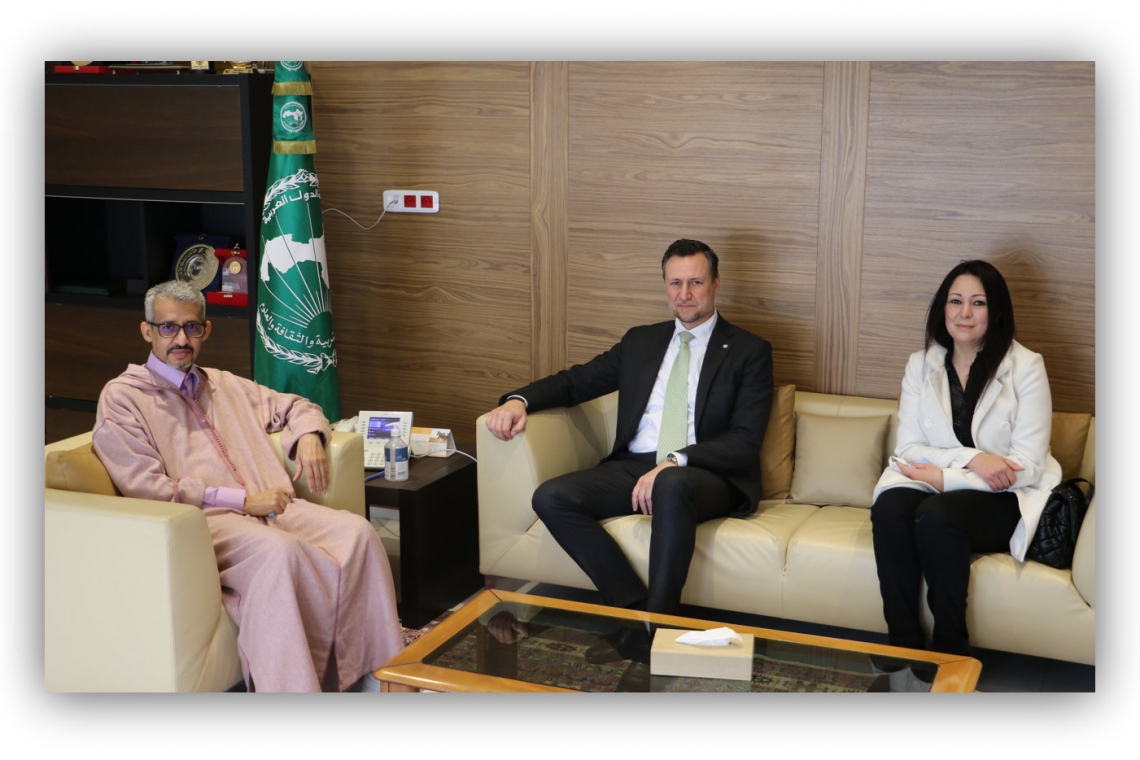 ALECSO Director-General receives the United Nations Resident Coordinator in Tunisia