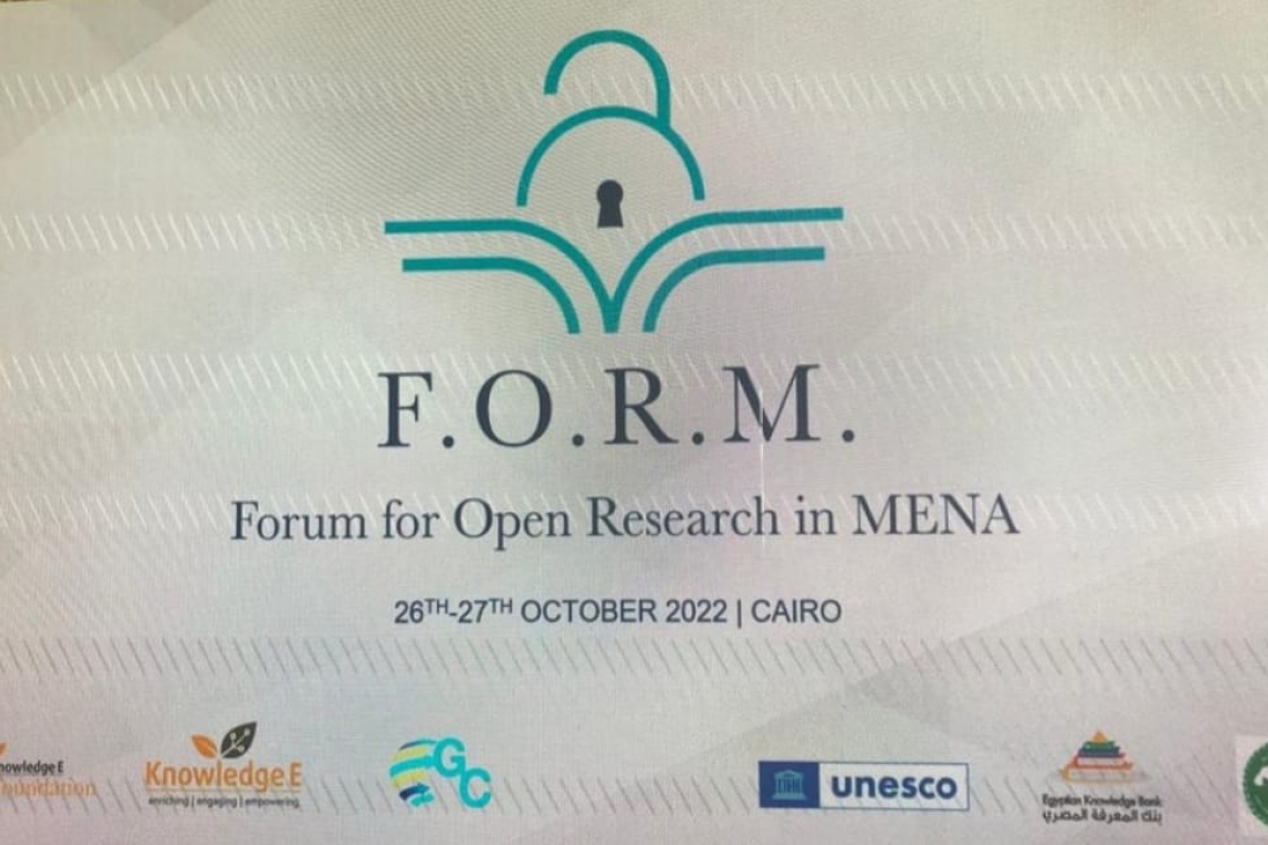 ALECSO participates in Forum for Open Research in MENA