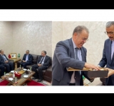 معالي المدير العام للألكسو يؤدي زيارة لمقر اللجنة الوطنية المغربية للتربية والثقافة والعلوم