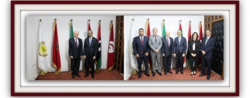 معالي المدير العام يؤدي زيارة للأمين العام لاتحاد المغرب العربي بالرباط