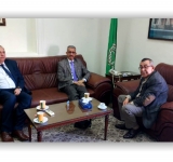 المدير العام للالكسو يقابل الأمين العام المساعد لقطاع فلسطين