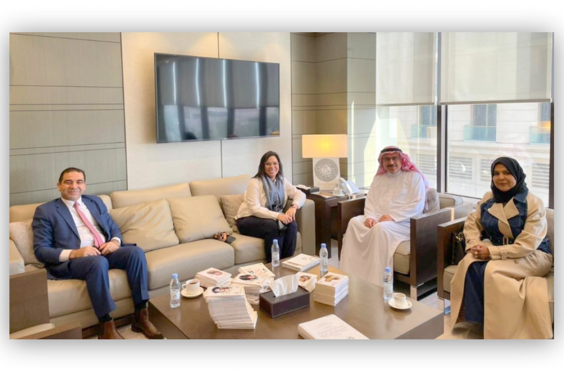 ALECSO visits headquarters of King Faisal Prize and Arab Awards Forum
