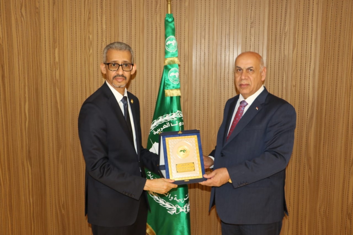 ALECSO Director-General receives Iraqi Minister of Culture, Tourism and Antiquities