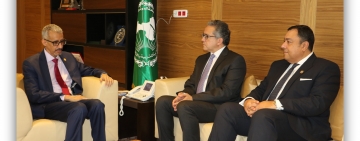مدير عام الألكسو يستقبل المرشح العربي   لمنصب مدير عام اليونسكو