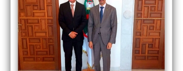 مدير عام الألكسو يؤدي زيارة إلى سفير الجزائر بتونس