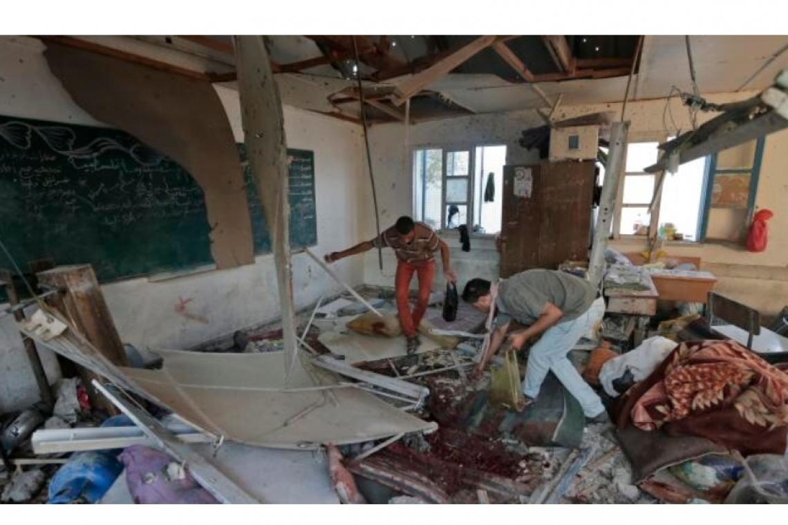 الألكسو تدين استهداف الاحتلال الاسرائيلي لمدرستي الفاخورة وتل الزعتر بقطاع غزة