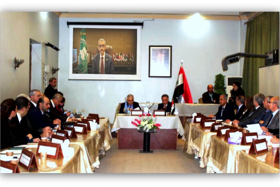 مدير عام الألكسو يشارك  في اجتماع اللجنة الوطنية السورية للتربية والثقافة والعلوم