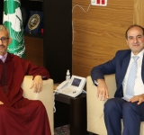 ‎سفير الجمهورية العربية السورية يؤدي زيارة إلى مدير عام  الالكسو