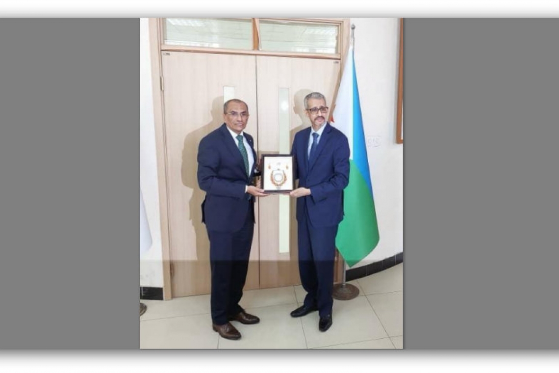 Minister of Higher Education and Scientific Research of Djibouti receives Director-General of ALECSO