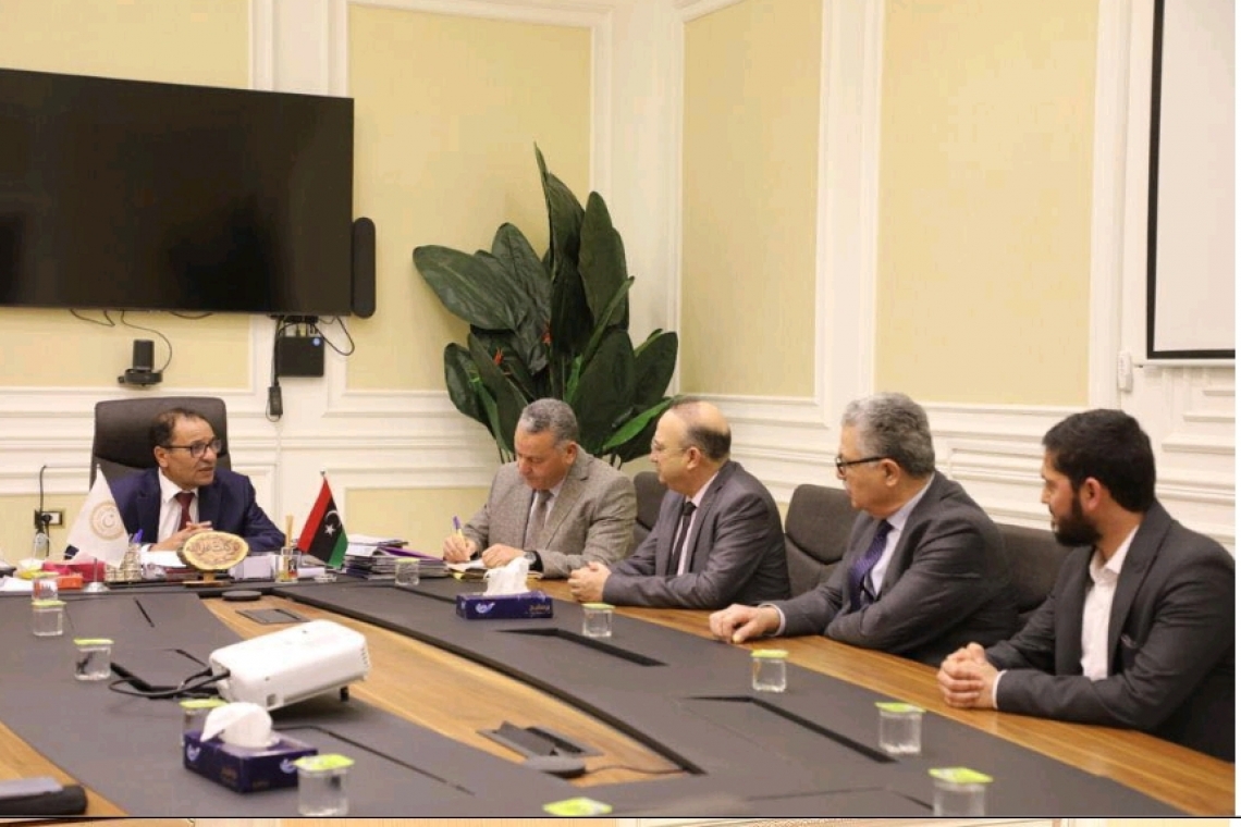 Libyan Minister of Higher Education and Scientific Research receives ALECSO delegation