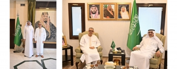 مدير عام الألكسو يؤدي زيارة إلى سفير المملكة العربية السعودية بتونس