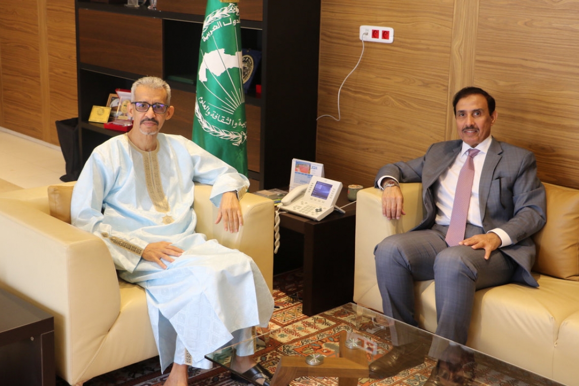 ALECSO Director-General receives Qatar’s Ambassador to Tunisia