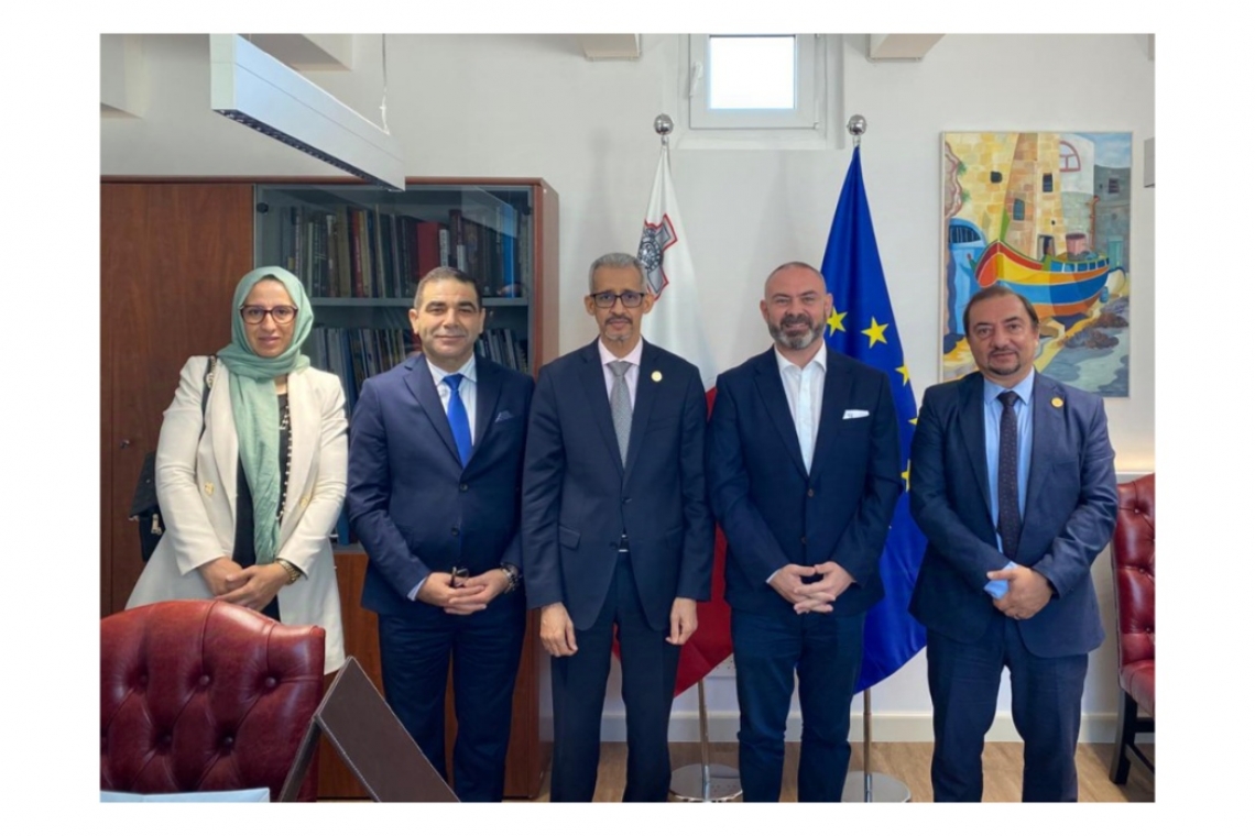 Malta’s Minister of Heritage and Arts receives ALECSO Director-General