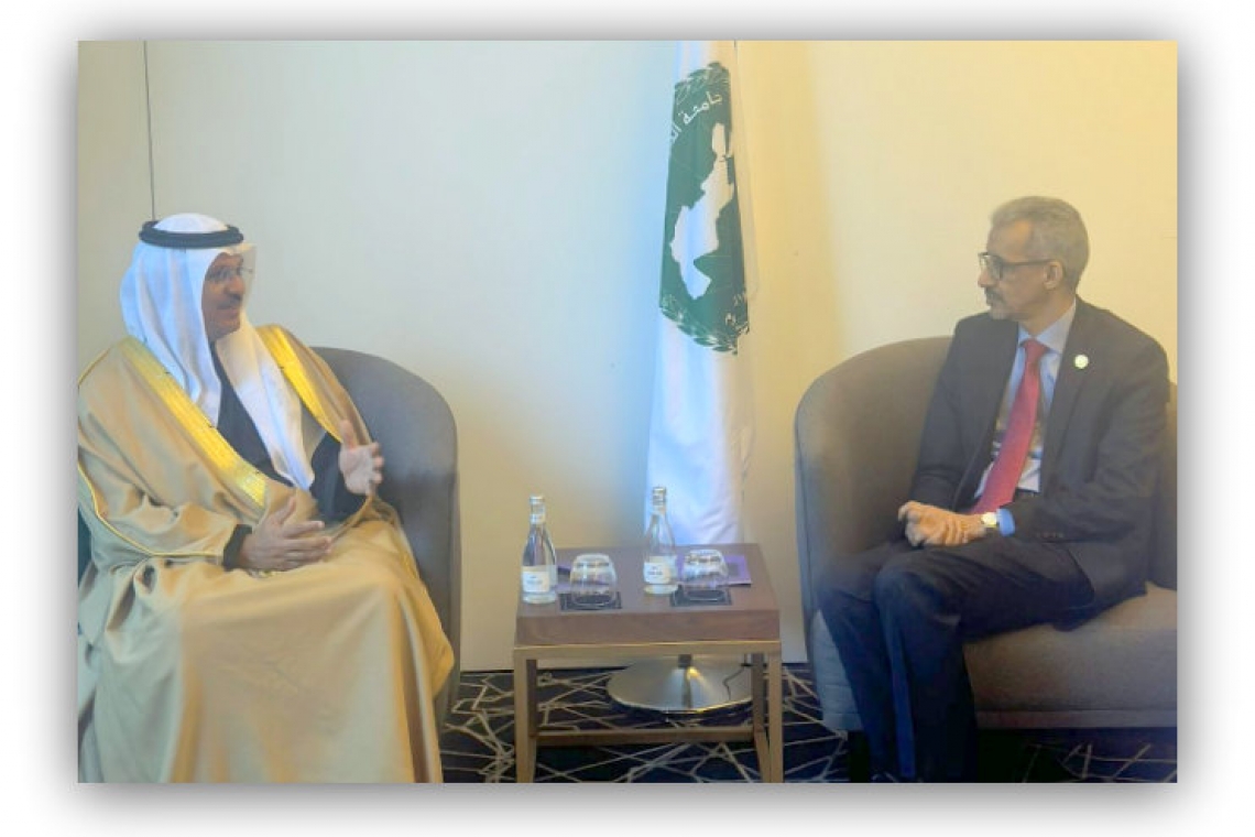 ALECSO Director-General meets the President of the Bahrain Authority for Culture and Antiquities