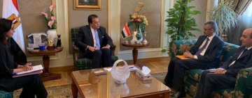 معالي وزير التعليم العالي والبحث العلمي يستقبل معالي مديرعام الألكسو