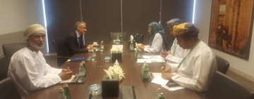 معالي الدكتورة راوية بنت سعود البوسعيدية تستقبل معالي الأستاذ الدكتور محمد ولد أعمر