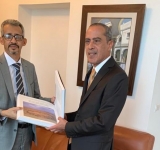 المدير العام يؤدي زيارة مجاملة إلى سفير الجمهورية الجزائرية الديمقراطية الشعبية  