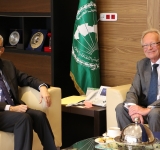 مدير عام الألكسو يستقبل مدير مكتب مجلس أوروبا