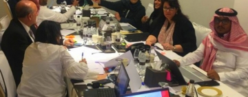  لجنة الصّياغة النهائيّة لملفّ "فنون الخطّ العربي"