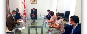 المدير العام للألكسو يؤدّي زيارة مجاملة لوزير الصحة بالجمهورية التونسية