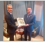  مدير عام الألكسو  يؤدي زيارة إلى سفير المملكة العربية السعودية