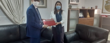 وزيرة التعليم العالي والبحث العلمي بالجمهورية التونسية تستقبل مدير عام الألكسو