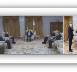 فخامة الرئيس محمد ولد الشيخ الغزواني يستقبل معالي المدير العام
