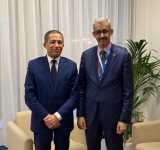 مدير عام الالكسو  يلتقي السفير  المندوب  الدائم   للجمهوربة التونسية لدى اليونسكو